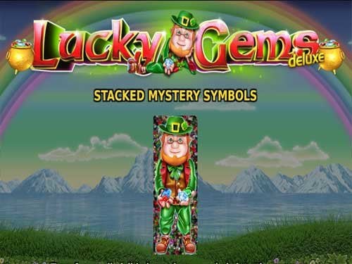 Lucky Gems Deluxe Game Logo