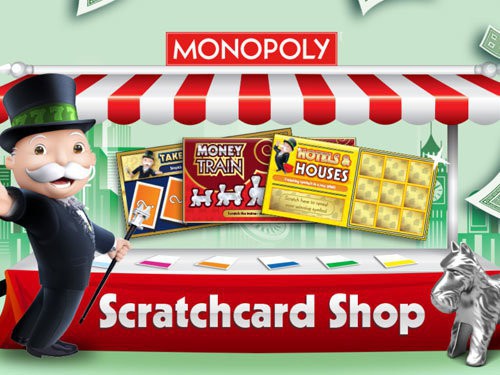 Monopoly Scratchcard Shop