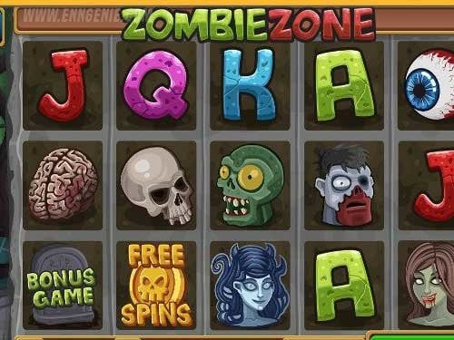 Zombie Zone Game Logo