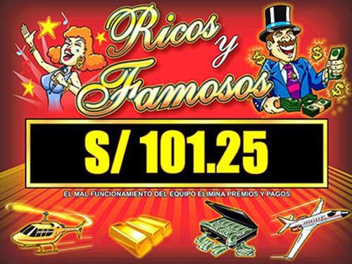 Ricos y Famosos Game Logo