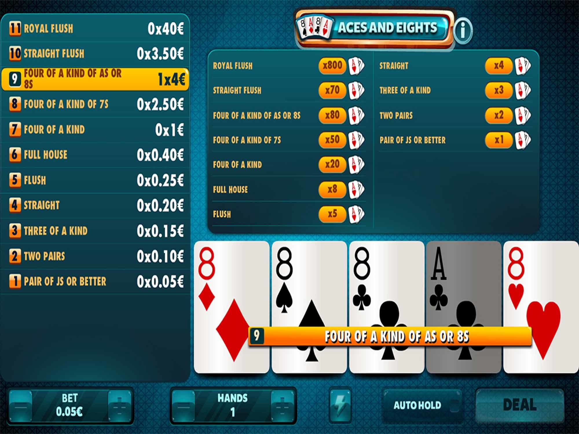 Aces and Eights by Red Rake screenshot
