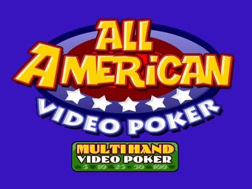 All American Multihand Poker Game Logo