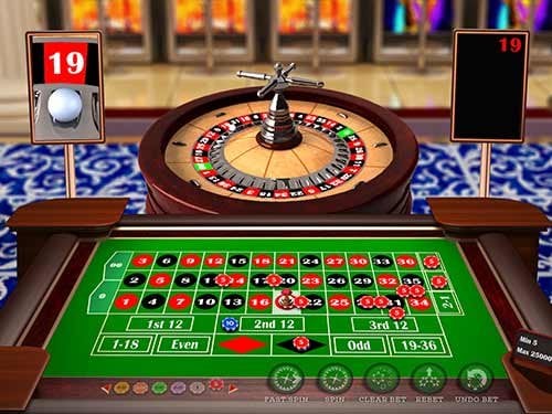 American Roulette 3D Game Logo