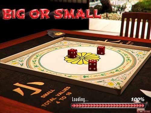 Big Or Small 3D Game Logo