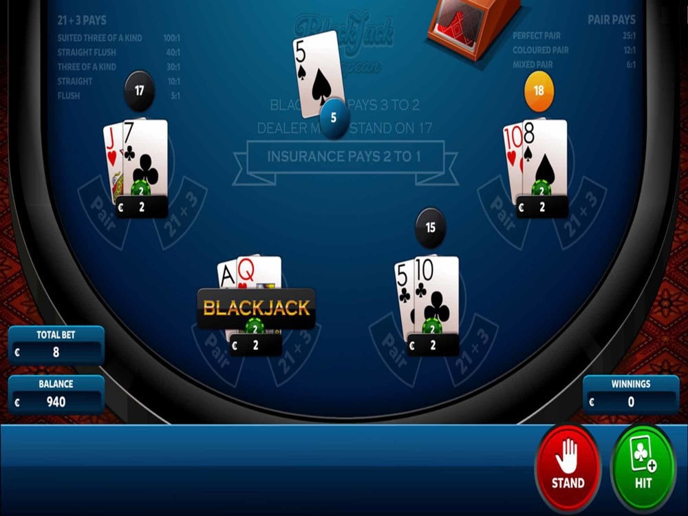 BlackJack European by Red Rake screenshot
