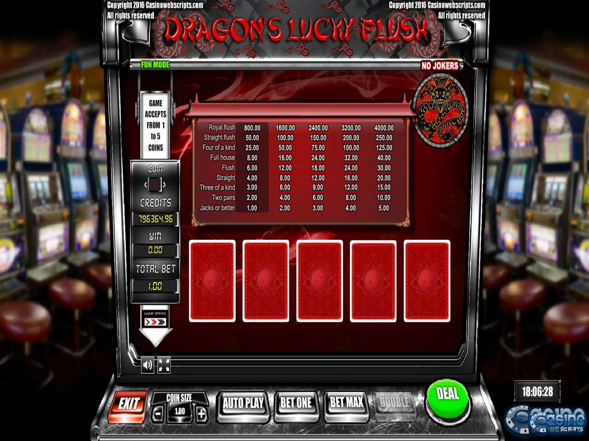 Dragon Lucky Flush by Casino  Scripts GamblersPick