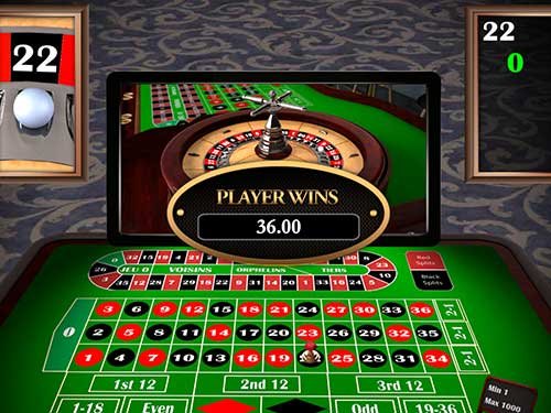 European Roulette Tv 3D Game Logo