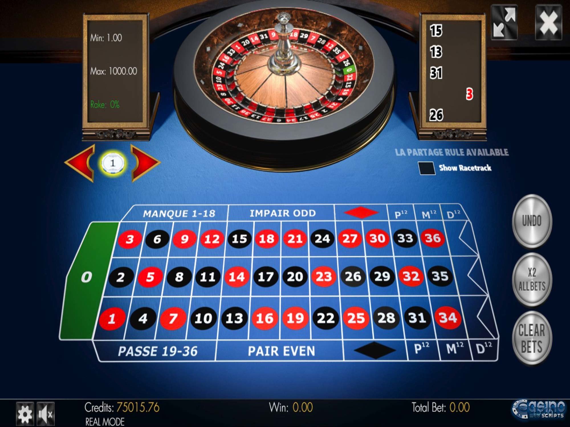 french roulette