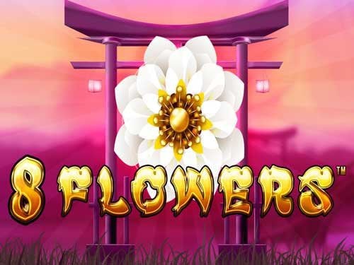 8 Flowers Game Logo