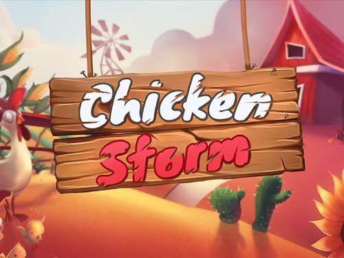 Chicken Storm Game Logo