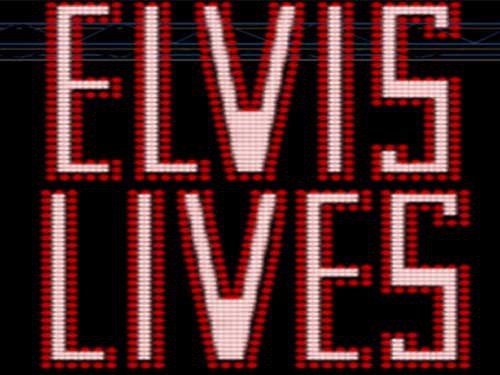 Elvis Lives Game Logo