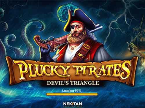Plucky Pirates Devil's Triangle Game Logo