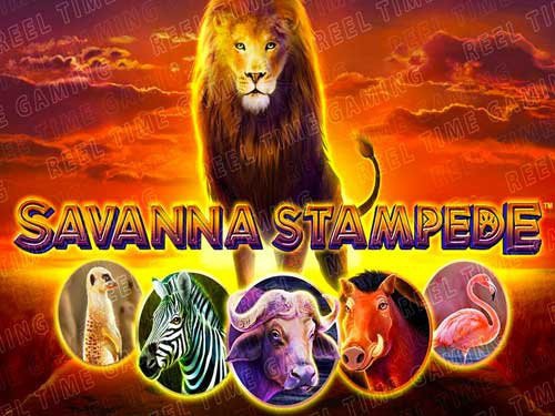 Savanna Stampede Game Logo