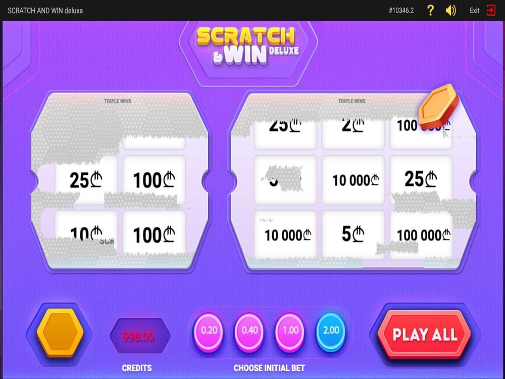 Scratch & Win Deluxe by SmartSoft Gaming GamblersPick