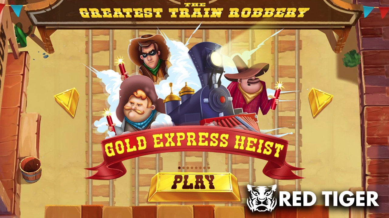 Lock and Load for Red Tiger’s The Greatest Train Robbery Slot!