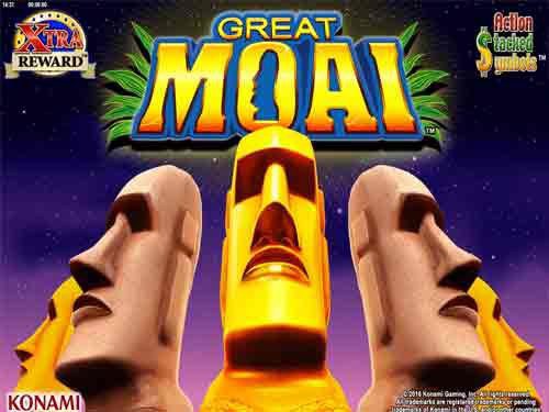 Great Moai Game Logo