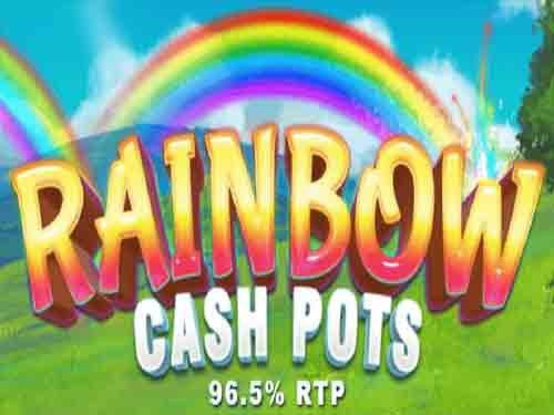 Rainbow Cash Pots Game Logo
