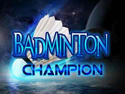Badminton Champion Game Logo