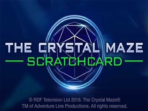 Crystal Maze Scratchcard Game Logo
