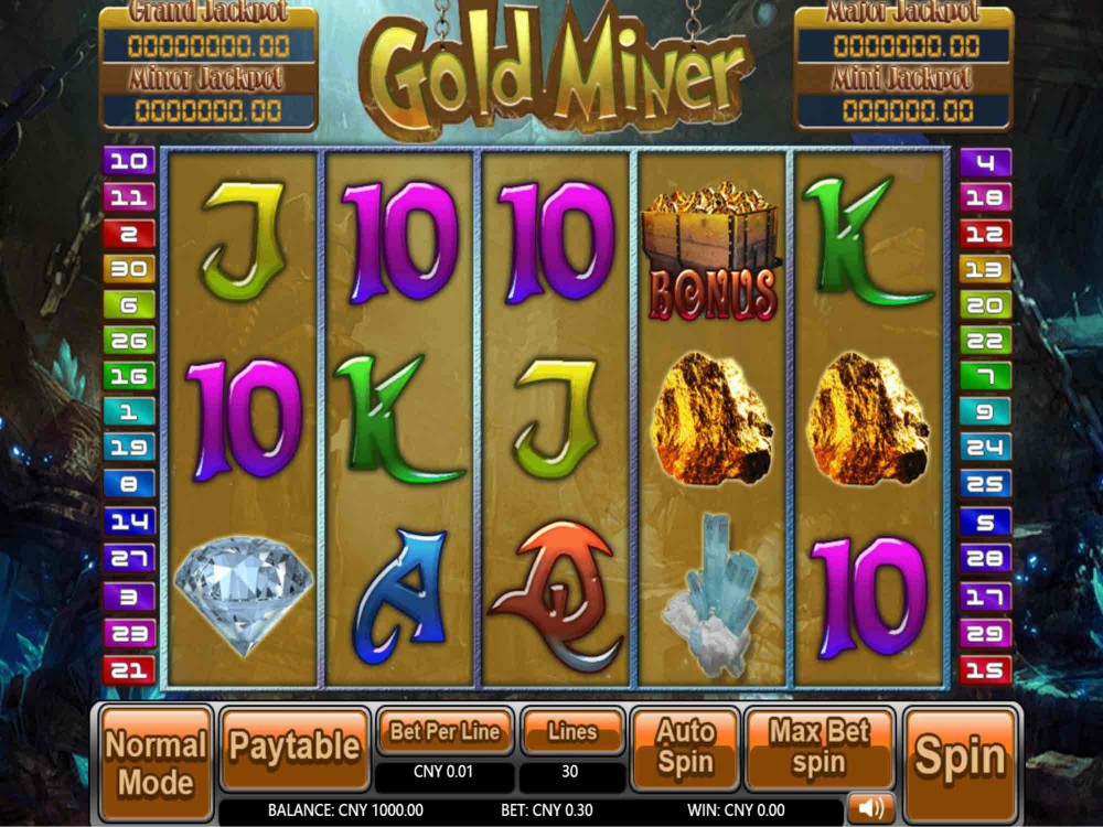 Gold mine slots play free