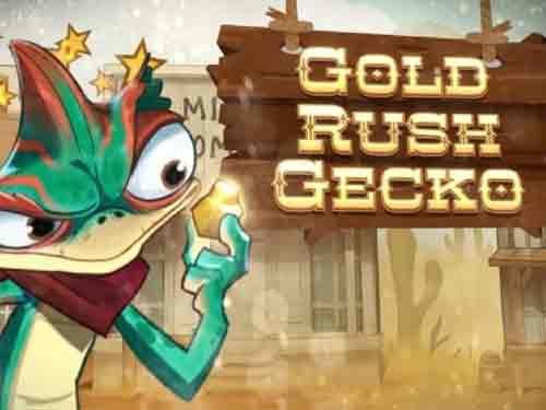 Gold Rush Gecko Game Logo