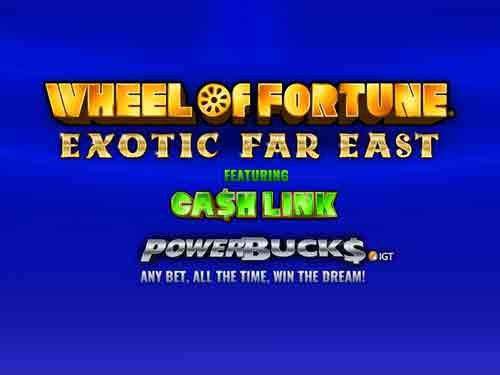 Powerbucks Wheel Of Fortune Exotic Far East Game Logo