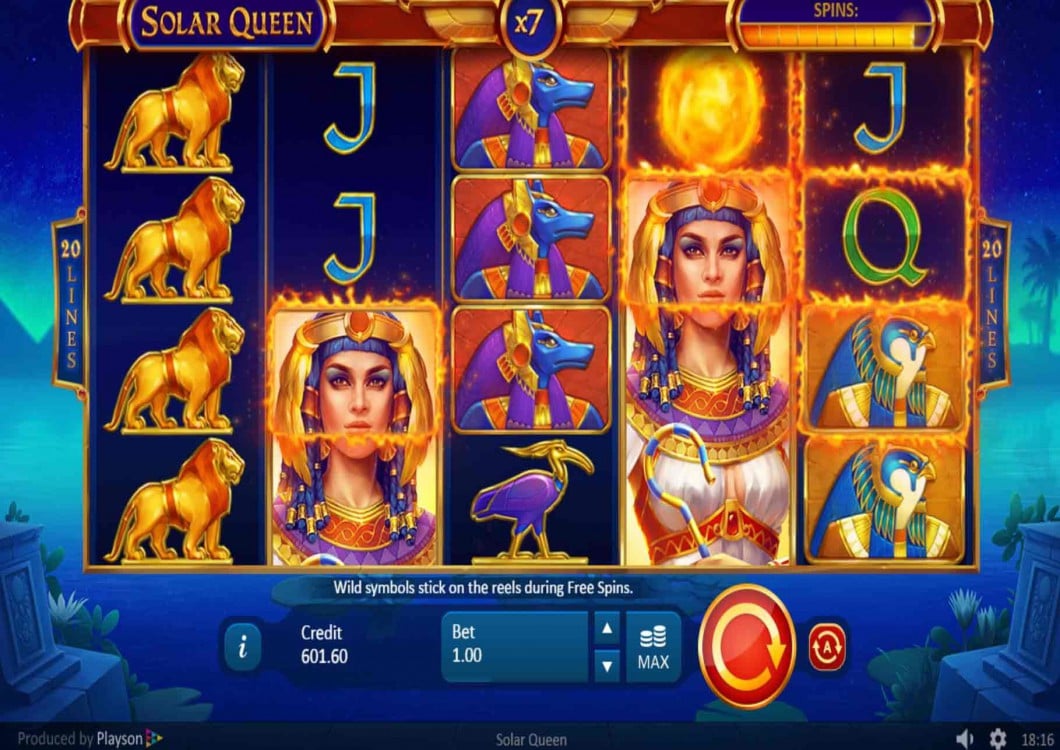 solar queen online casinos
