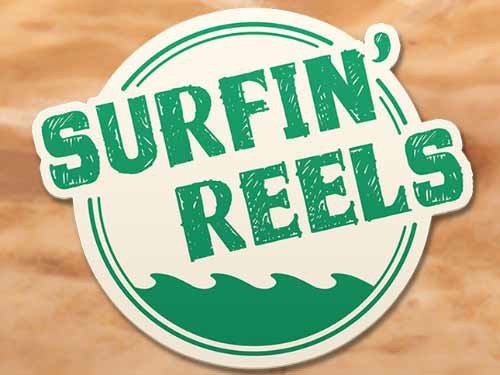 Surfin' Reels Game Logo