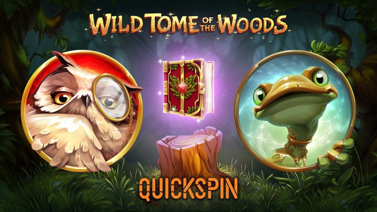 Quirky Magical Fun In Wild Tome of the Woods By Quickspin