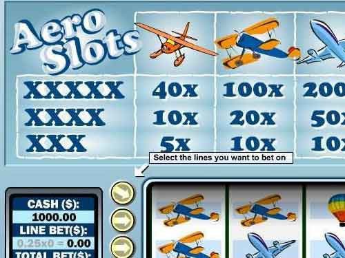 Aero Slots Game Logo