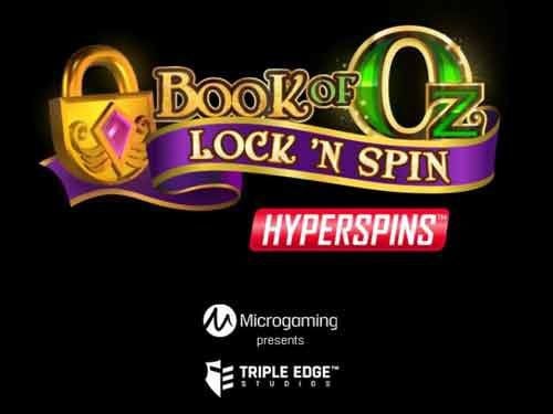 Book Of Oz Lock ‘N Spin Game Logo
