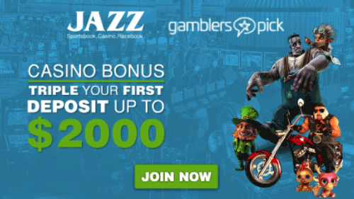 Triple Your First Deposit With Jazz Sports Casino up to $200