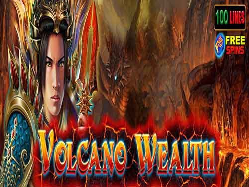 Volcano Wealth Game Logo