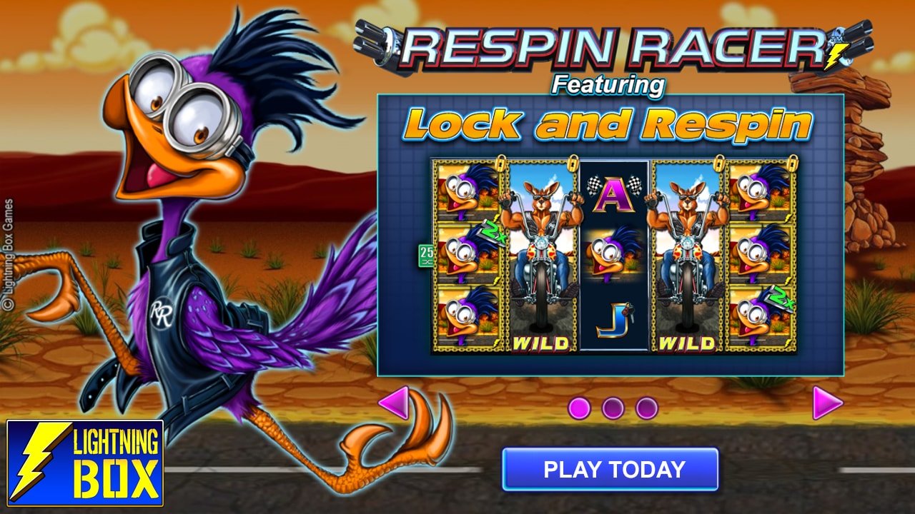 Fire All Cylinders With Lightning Box’s Respin Racer Video Slot! Game