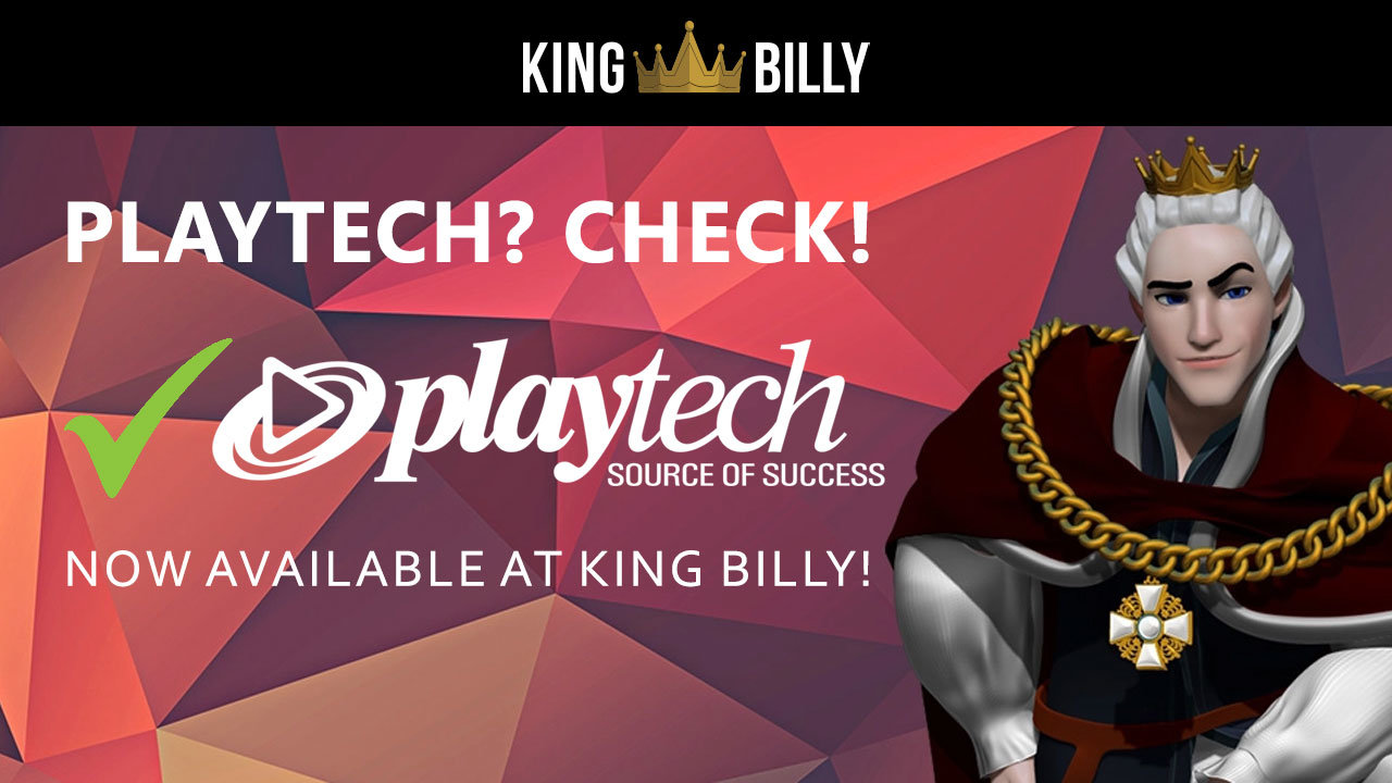 King Billy Casino Goes Live With Playtech Games