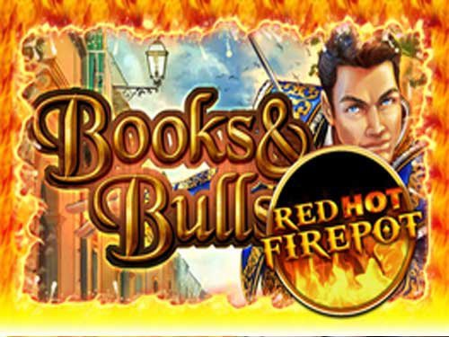 Books & Bulls Red Hot Firepot Game Logo