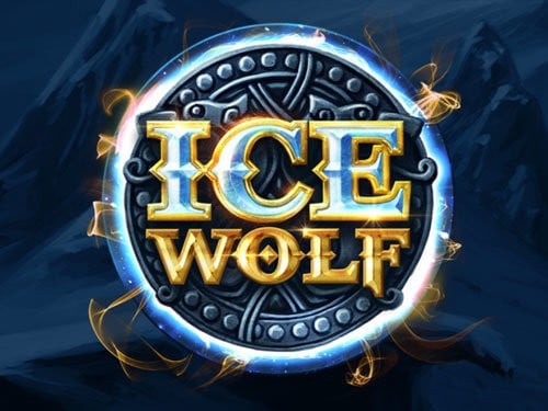 Ice Wolf Game Logo