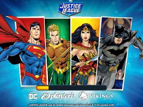 Justice League Comic Game Logo
