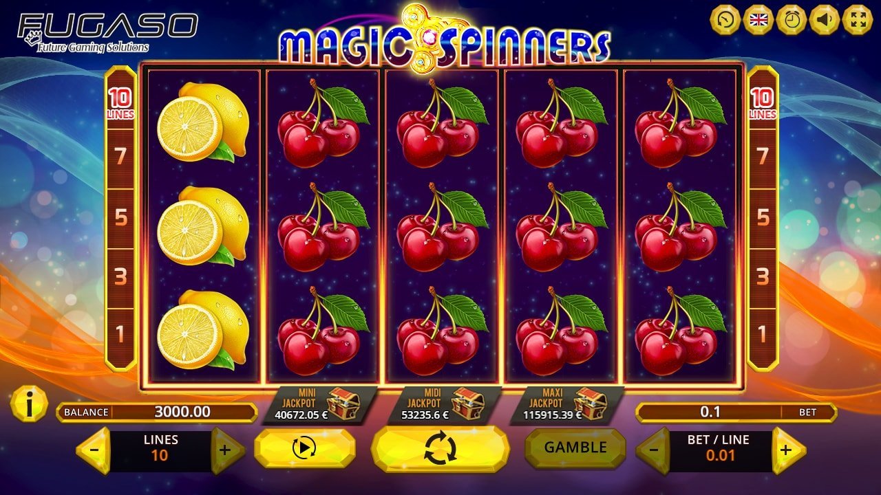 Lucky Player Scores €98,033 Jackpot on Fugaso’s Magic Spinners Slot