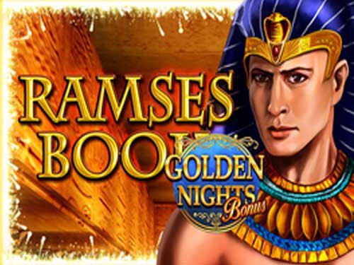 Ramses Book Golden Nights Game Logo