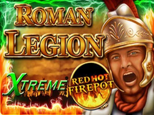 Roman Legion Xtreme Red Hot Firepot Game Logo