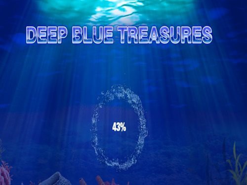 Deep Blue Treasures Game Logo