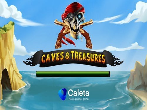 Caves & Treasures Game Logo