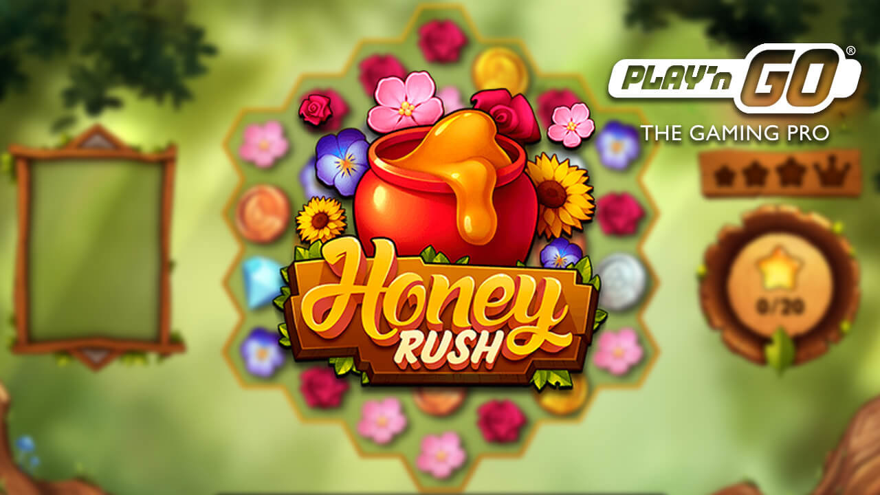 Enjoy a Cluster of Sweet Wins with Honey Rush by Play n Go