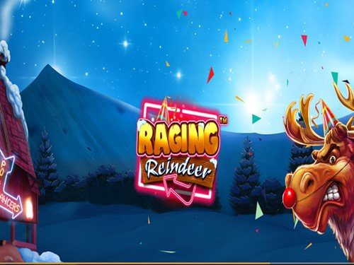 Raging Reindeer Game Logo