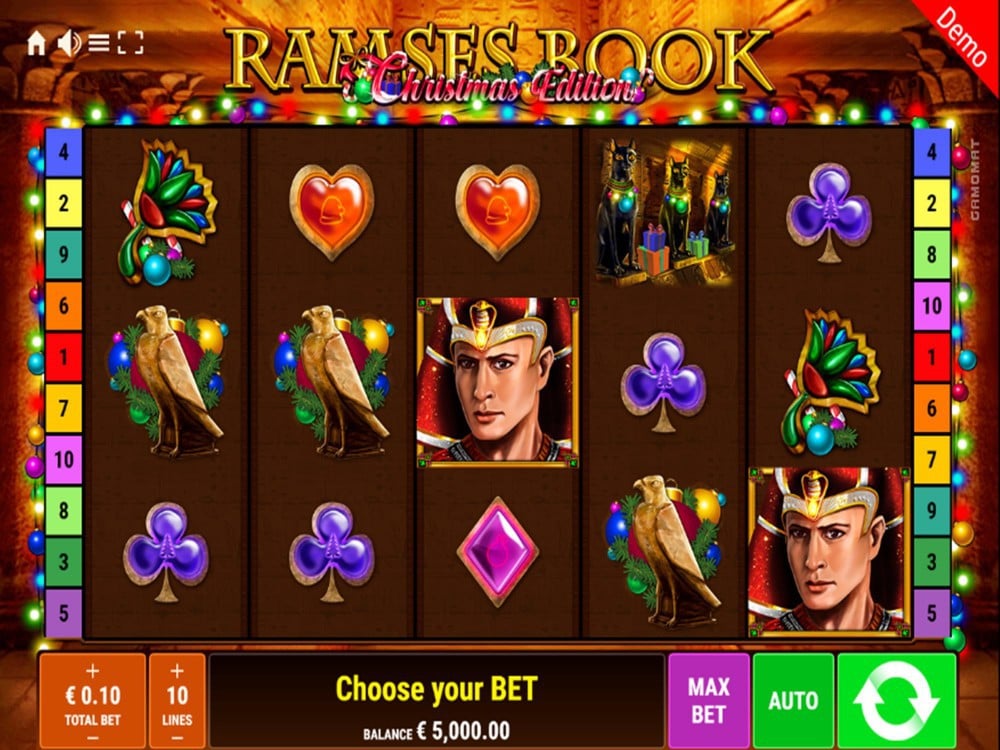 Spiele Ramses Book Christmas Edition - Video Slots Online Spiele Ramses Book Christmas Edition - Video Slots Online