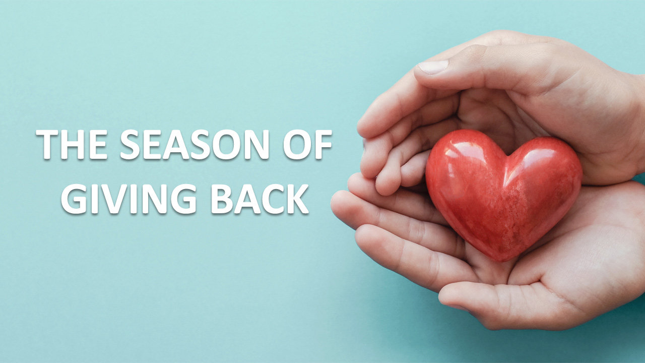 The Season Of Giving Back