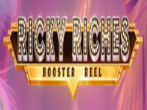 Ricky Riches Booster Reel Game Logo
