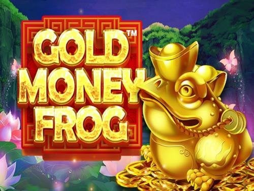 Gold Money Frog Game Logo