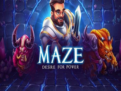 Maze Desire For Power Game Logo
